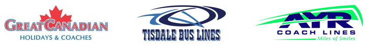 Great Canadian Holidays & Coaches, Tisdale Bus Lines and Ayr Coach Lines